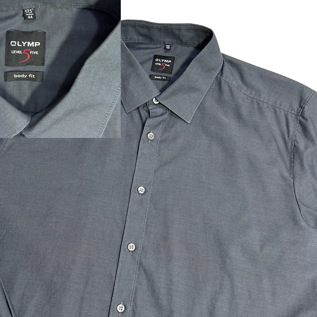 Olymp® Charcoal Grey Formal Shirt(XL)
