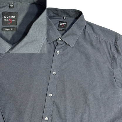 Olymp® Charcoal Grey Formal Shirt(XL)