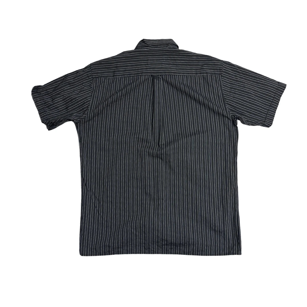 Bexleys® Black Striped Short Sleeve Shirt(L)