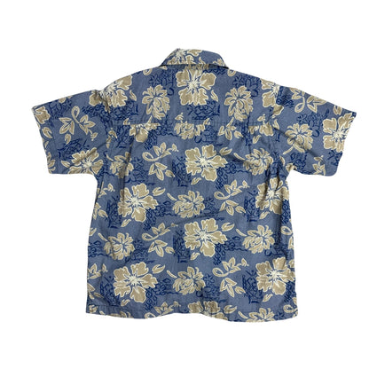 Old Navy® Blue Floral Casual Shirt(S)