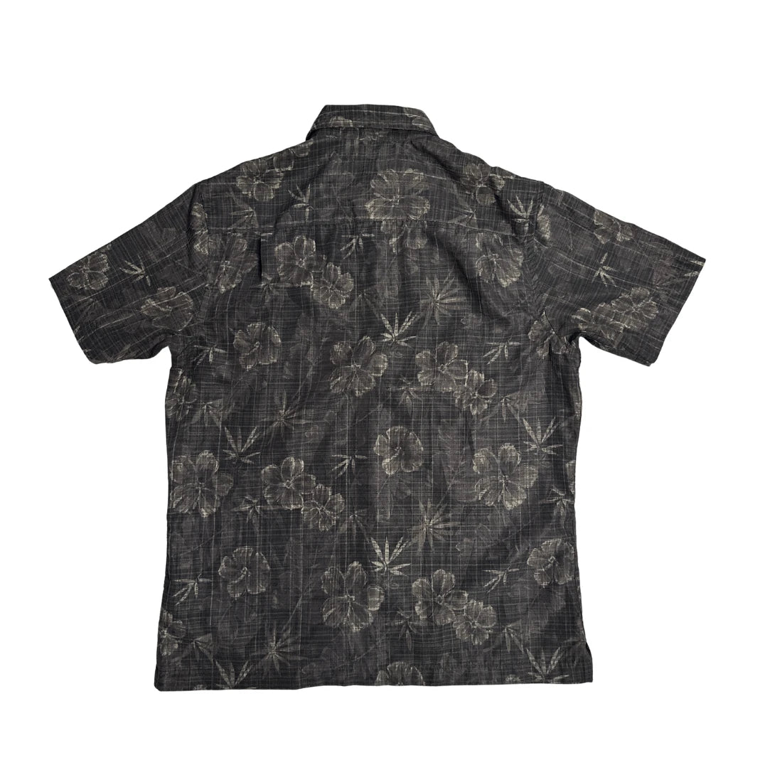 Van Heusen® Black Floral Casual Shirt(M)