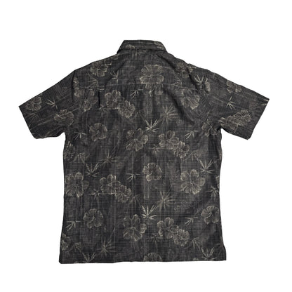 Van Heusen® Black Floral Casual Shirt(M)
