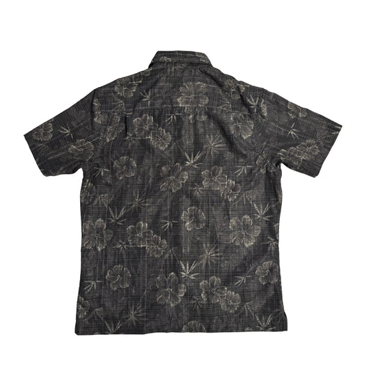 Van Heusen® Black Floral Casual Shirt(M)