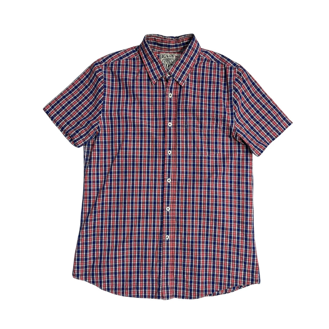 Easy® Red Check Short Sleeve Shirt (L)