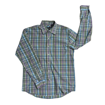 Van Heusen® Multi Color Plaid Classic Shirt(M)