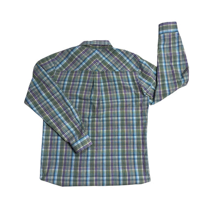 Van Heusen® Multi Color Plaid Classic Shirt(M)