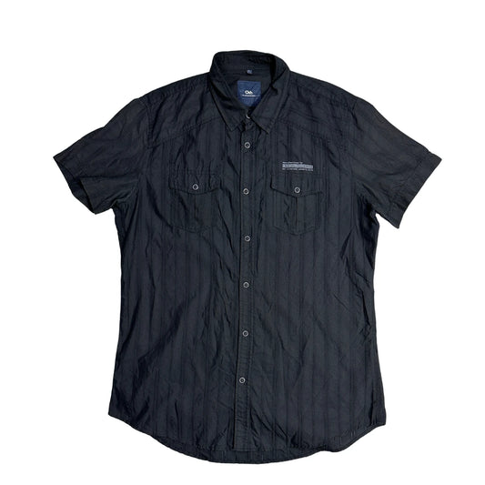 Clockhouse® Black Utility Short Sleeve Shirt(L)