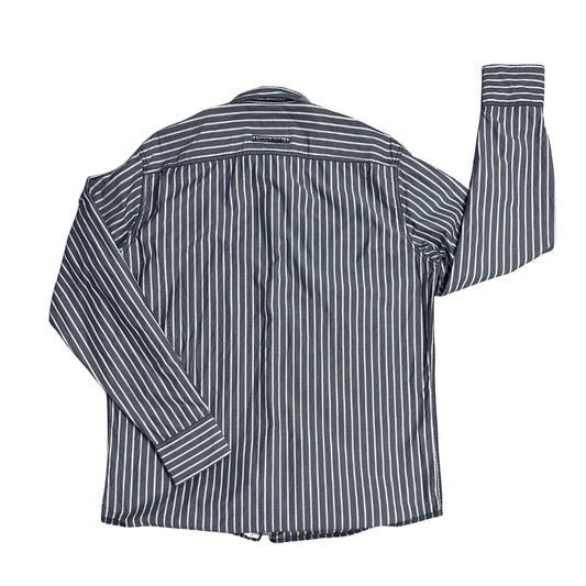 Camel Active® Navy Striped Button-Up Shirt(L)