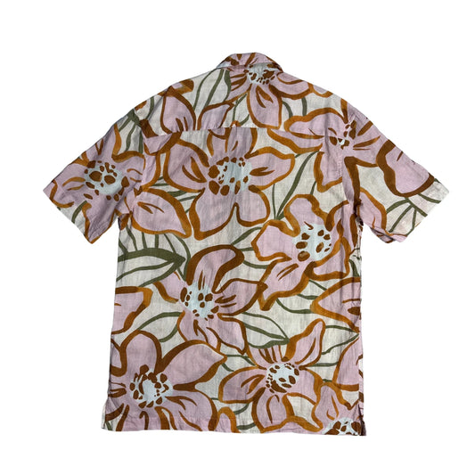 Zara® Pink Floral Resort Shirt(S)