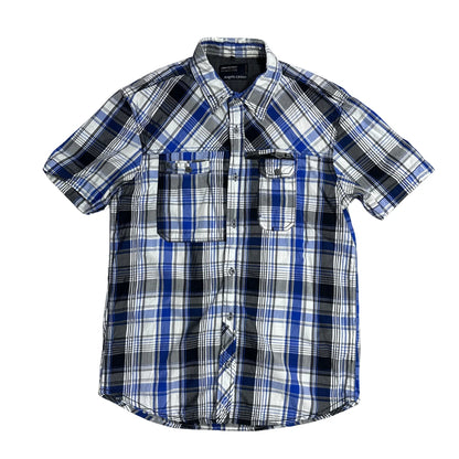 Angelo Litrico® Blue Plaid Utility Shirt(L)