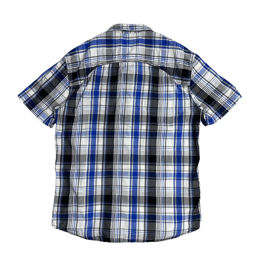Angelo Litrico® Blue Plaid Utility Shirt(L)