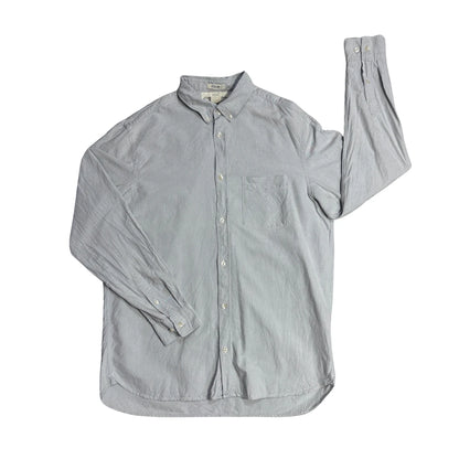 H&M® Light Grey Button Down Casual Shirt(L)
