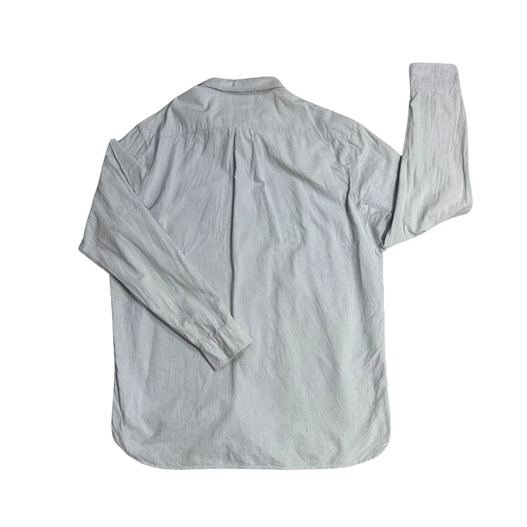H&M® Light Grey Button Down Casual Shirt(L)