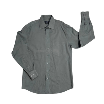 👔 Graphy® Dark Grey Classic Dress Shirt(M)