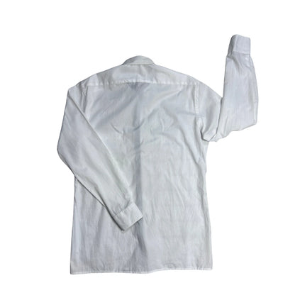 👔 Royal Class® White Modern Fit Dress Shirt(L)