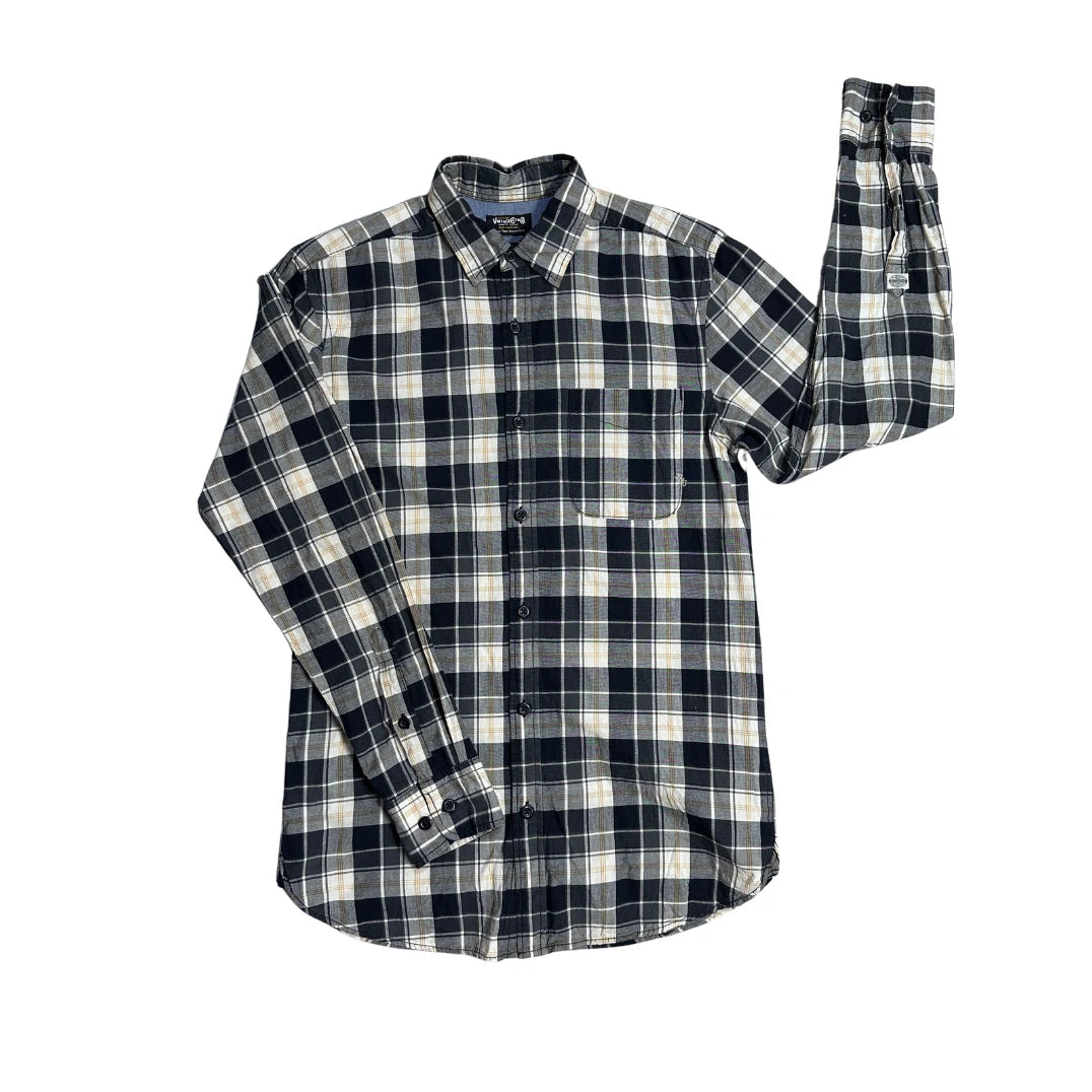 👔 Jack & Jones® Black Check Casual Shirt(S)