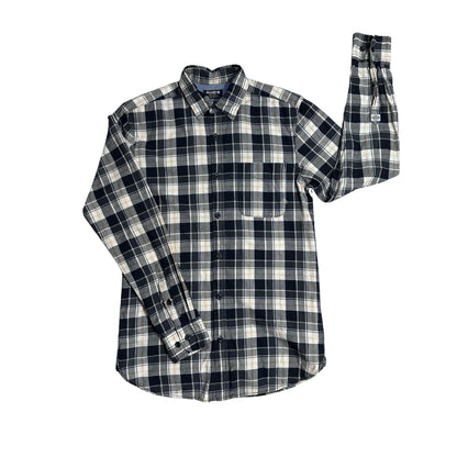 👔 Jack & Jones® Black Check Casual Shirt(S)
