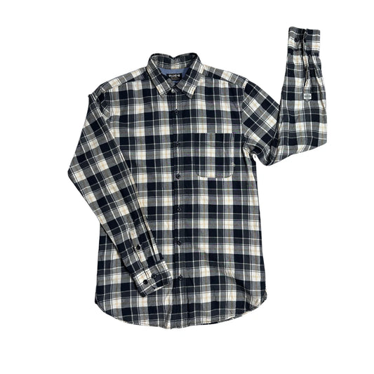 👔 Jack & Jones® Black Check Casual Shirt(S)