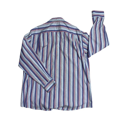 Walbusch® Blue Striped Formal Shirt(2XL)