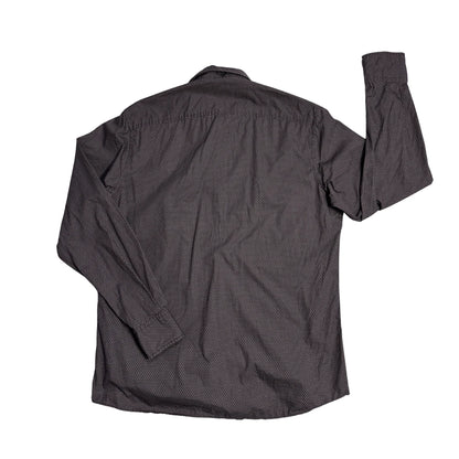 Pierre Cardin® Brown Pattern Formal Shirt(M)