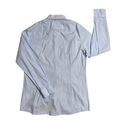 Nobel League® Light Blue Super Slim Formal Shirt(L)
