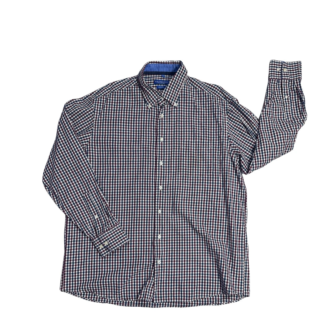 Redmond® Multicolor Check Casual Shirt 👔(XL)