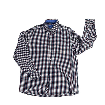 Redmond® Multicolor Check Casual Shirt 👔(XL)