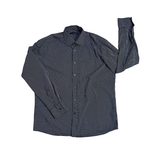 Jack & Jones® Black Stripe Formal Shirt (L)