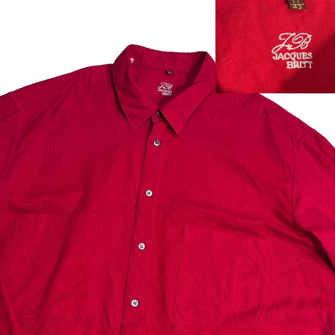 Jacques Britt® Red Formal Shirt ❤️(XL)