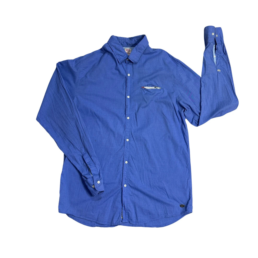 Scotch & Soda® Blue Casual Shirt 💙(L)