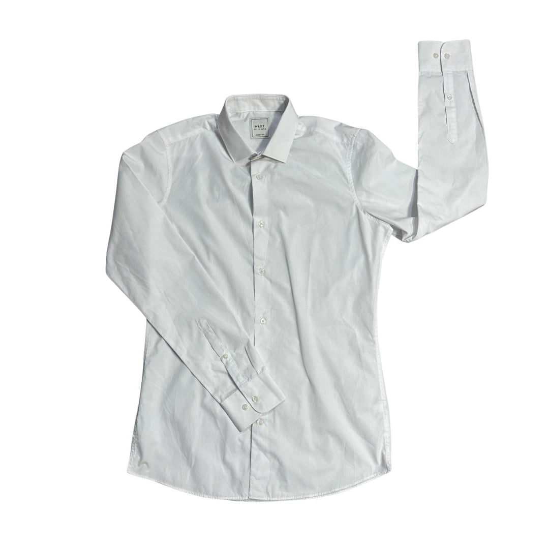 Next® White Skinny Fit Formal Shirt 🤍(S)