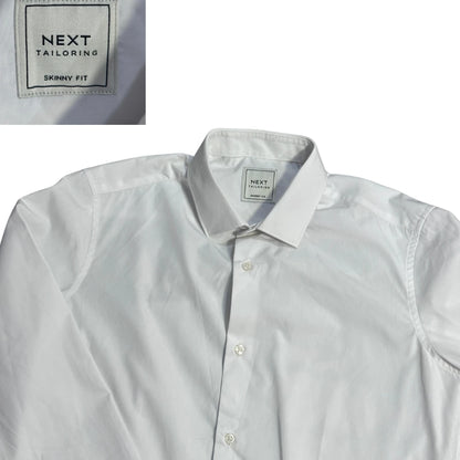 Next® White Skinny Fit Formal Shirt 🤍(S)