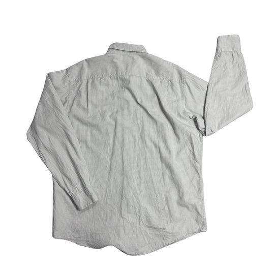 Banana Republic® Grey Micro Check Formal Shirt(L)