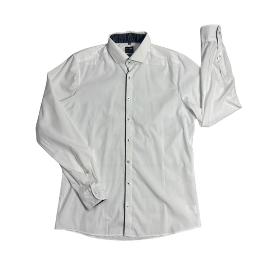 Olymp® White Body Fit Formal Shirt(L)