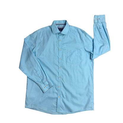 Casa Moda® Sky Blue Formal Shirt(L)