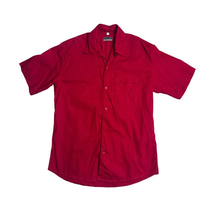 Basic-Line® Red Casual Short Sleeve Shirt(L)
