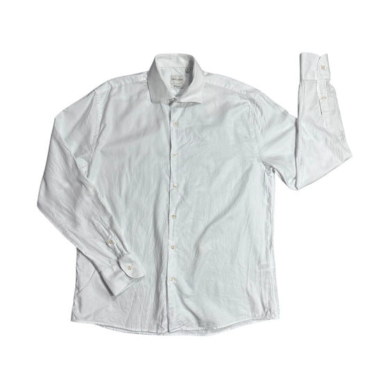 Dan John® White Regular Formal Shirt 🤍