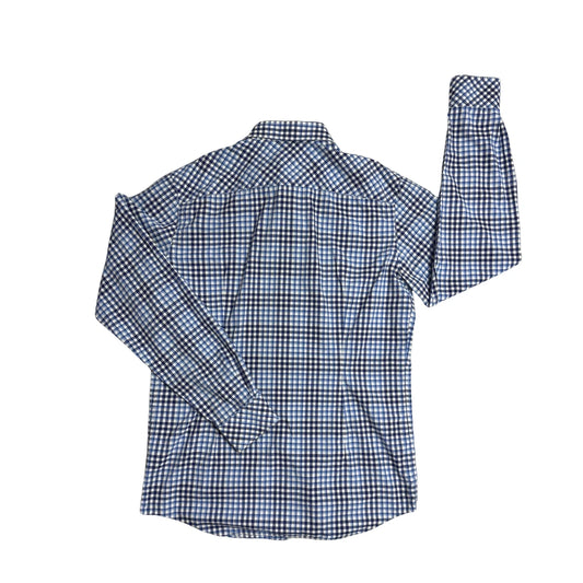 Esprit® Blue Check Slim Fit Shirt 🔵(M)