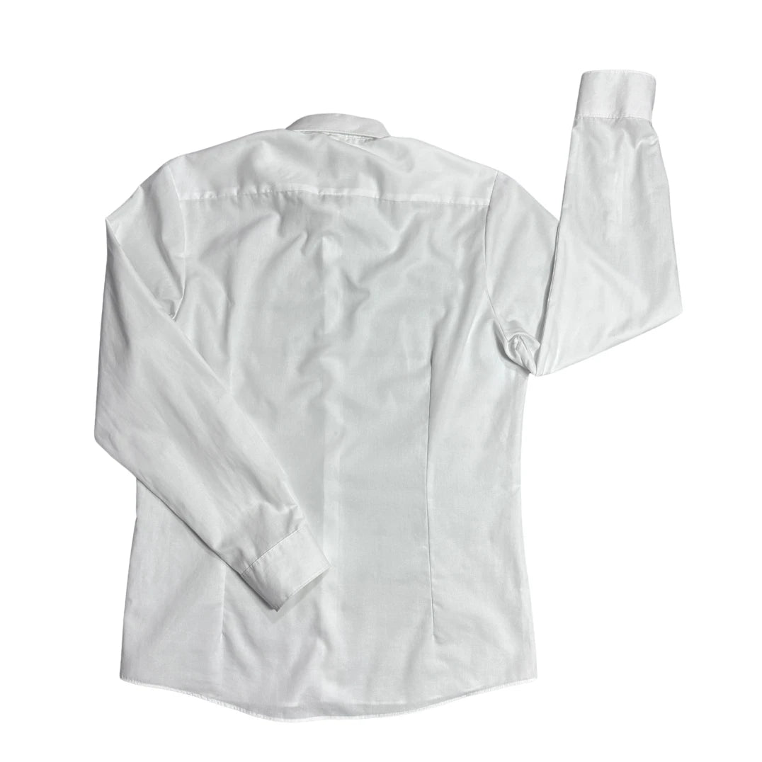 Royal Class® White Body Fit Formal Shirt 🤍(M)