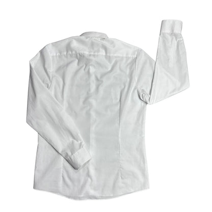 Royal Class® White Body Fit Formal Shirt 🤍(M)