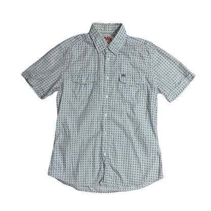 Tom Tailor® White Printed Casual Shirt 🌿(M)