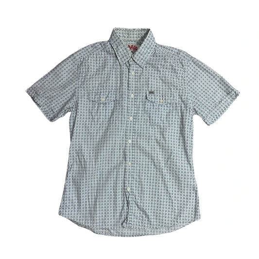 Tom Tailor® White Printed Casual Shirt 🌿(M)