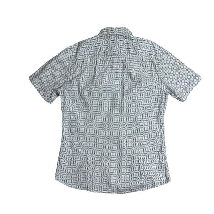 Tom Tailor® White Printed Casual Shirt 🌿(M)
