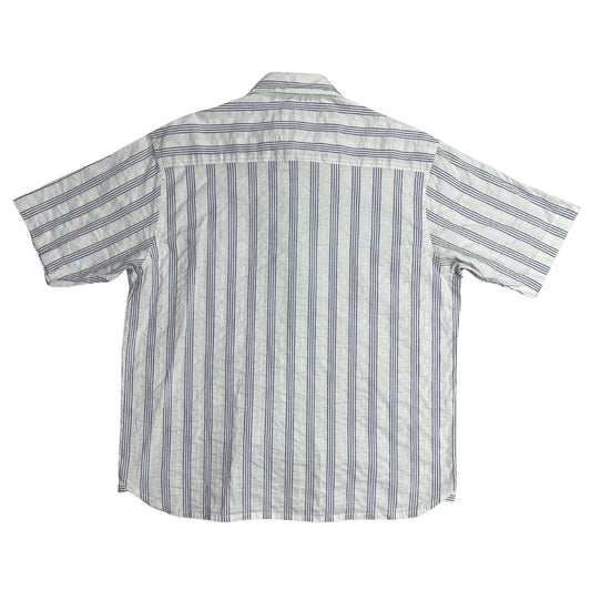 Engbers® White Striped Casual Shirt ⚓(XL)
