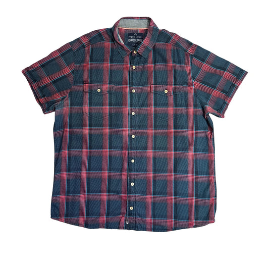 Angelo Litrico® Red Plaid Casual Shirt ❤️(XL)