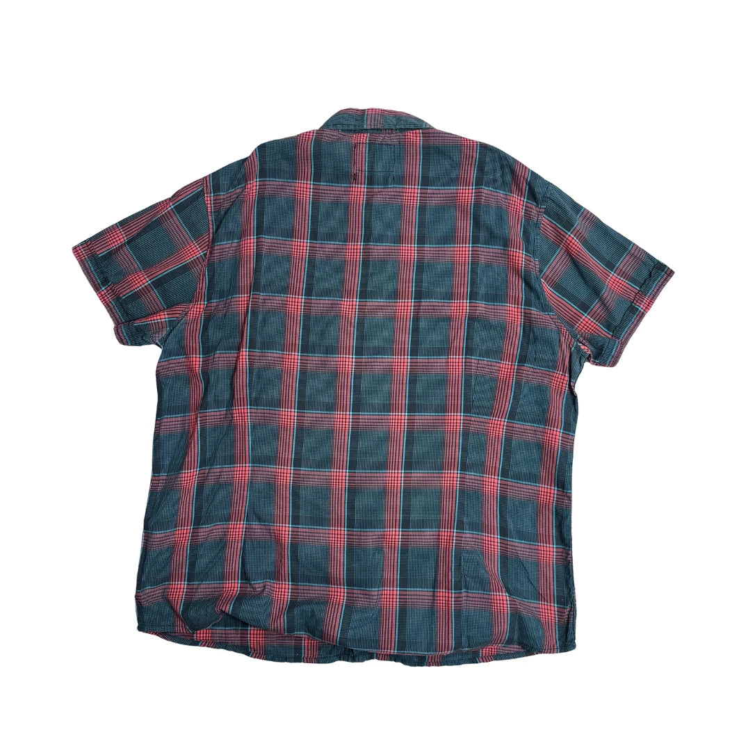 Angelo Litrico® Red Plaid Casual Shirt ❤️(XL)