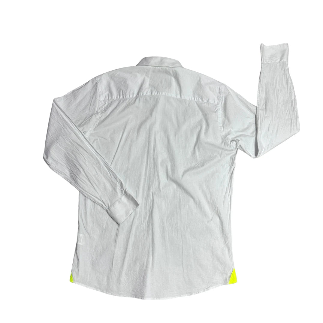 Duke of Dunbar® White Slim Fit Dress Shirt(XL)
