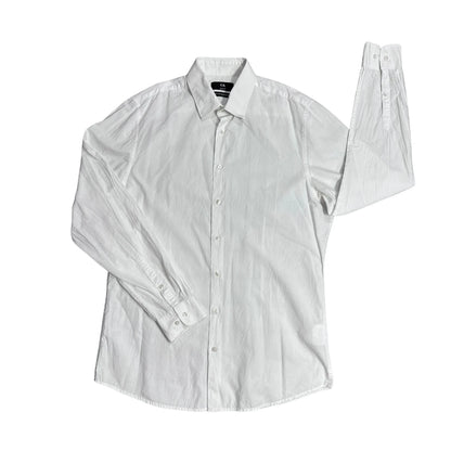 C&A® White Slim Fit Dress Shirt(M)