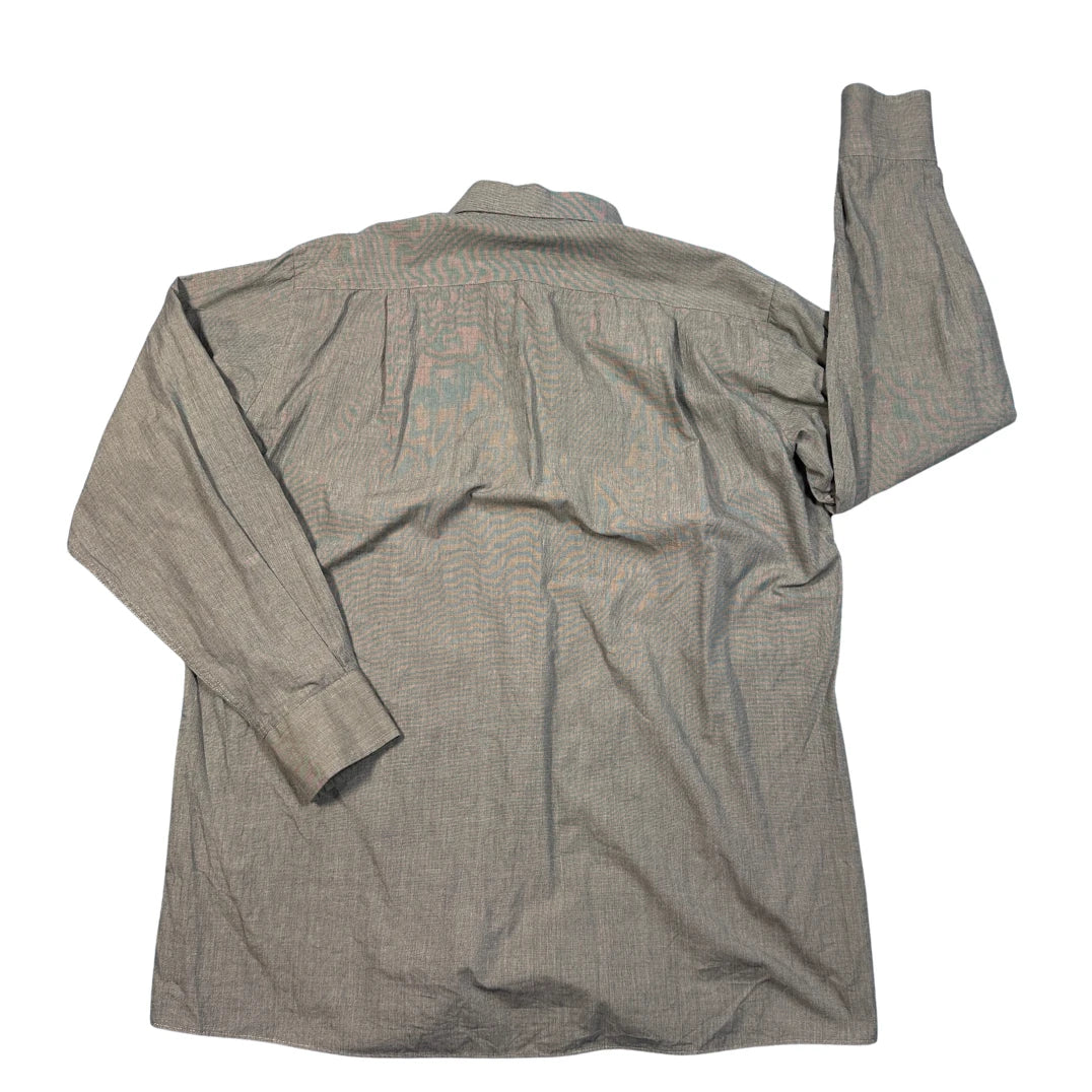 Kingfield® Taupe Formal Button-Up Shirt (XL)