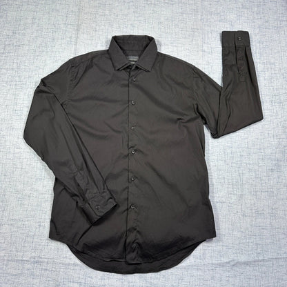 ZARA MAN® Black Slim Fit Formal Shirt(L)